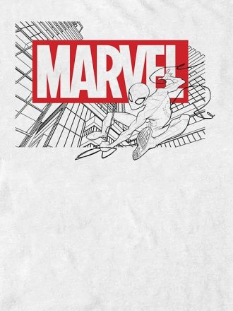 SpiderMan klassisk grafisk t-shirt