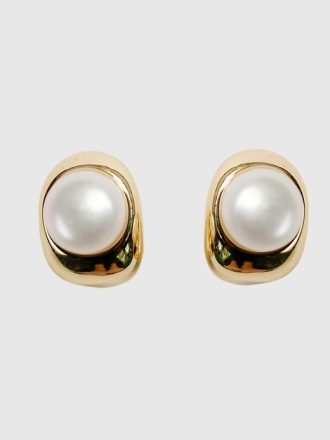 St. Armands Pearl Huggie Mini Hoop örhängen