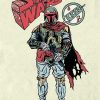 Star Wars A New Hope Comic Book Boba Fett Grafisk T-shirt