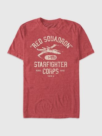 Star Wars Red Squadron grafisk t-shirt