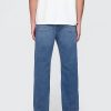 Stickade lösa jeans från 90-talet
