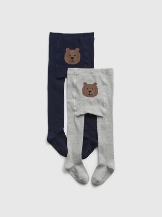 Strumpbyxor för småbarn (2-pack)