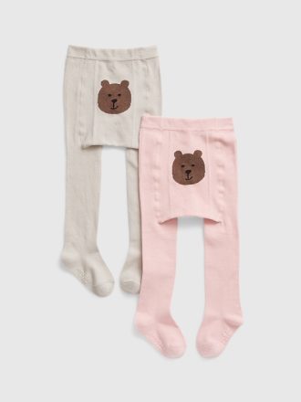 Strumpbyxor för småbarn (2-pack)