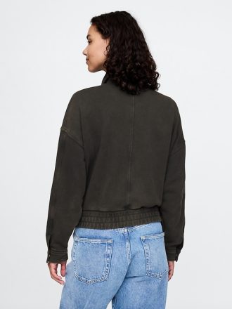 Sweatshirt Bomberjacka i jeans