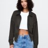 Sweatshirt Bomberjacka i jeans