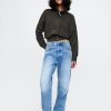 Sweatshirt Bomberjacka i jeans