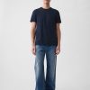 T-shirt med fickor i ekologisk bomull