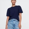 T-shirt med fickor i ekologisk bomull