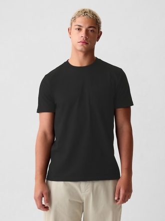 T-shirt med fickor i ekologisk bomull
