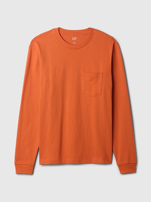 T-shirt med kraftig ficka T-shirt med kraftig ficka