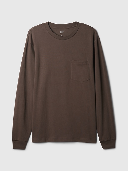 T-shirt med kraftig ficka T-shirt med kraftig ficka