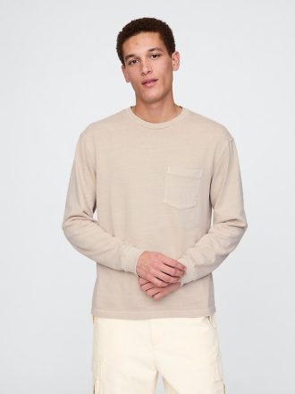 T-shirt med kraftig ficka