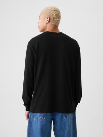 T-shirt med kraftig ficka