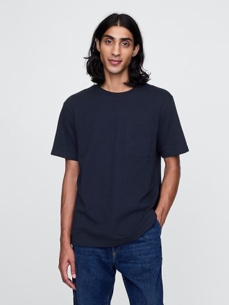 T-shirt med kraftig ficka