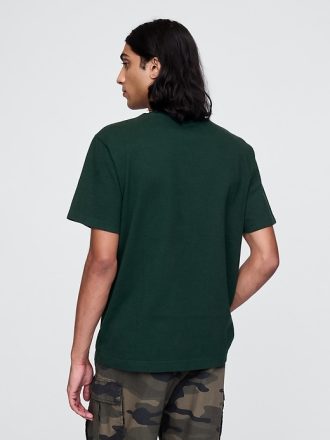 T-shirt med kraftig ficka