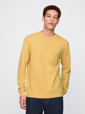 T-shirt med kraftig ficka