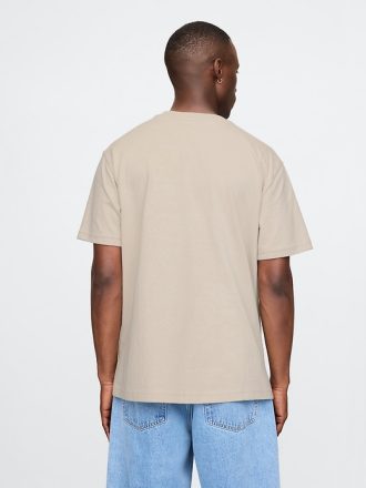 T-shirt med kraftig ficka
