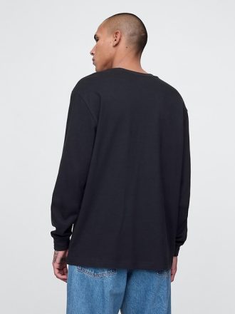 T-shirt med kraftig ficka