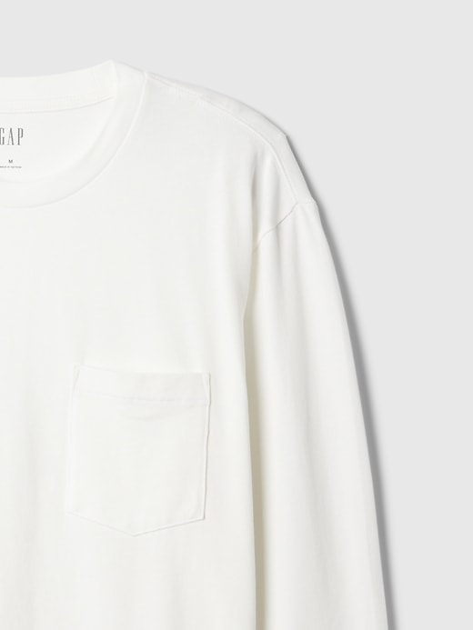 T-shirt med kraftig ficka T-shirt med kraftig ficka