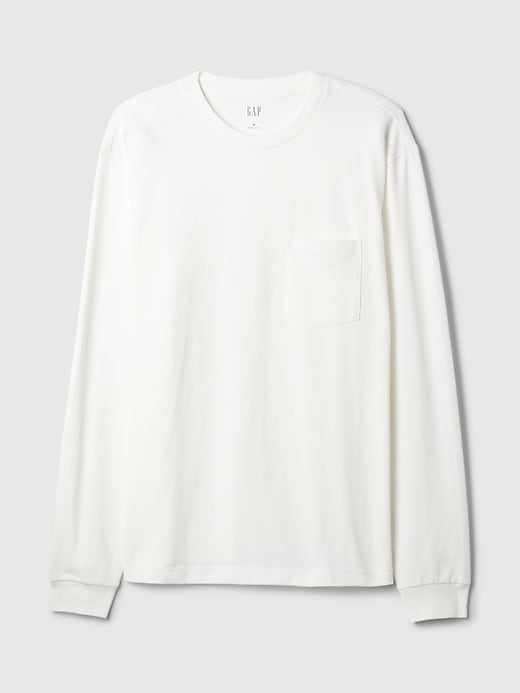 T-shirt med kraftig ficka T-shirt med kraftig ficka