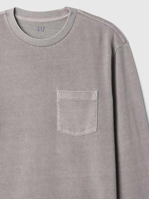 T-shirt med kraftig ficka T-shirt med kraftig ficka