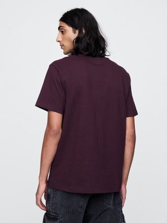 T-shirt med kraftig ficka