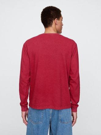 T-shirt med kraftig ficka