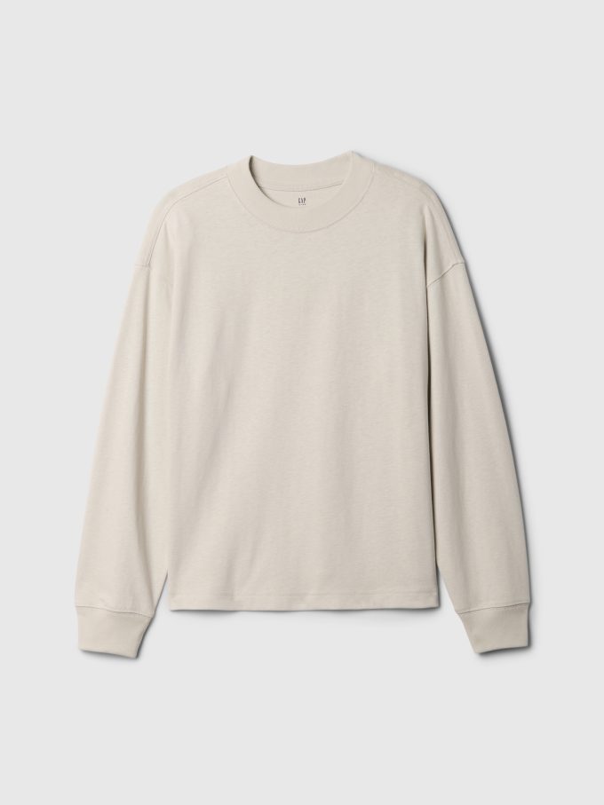 T-shirt med tung tvättad för barn