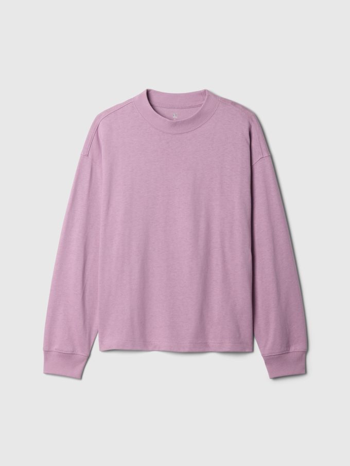 T-shirt med tung tvättad för barn