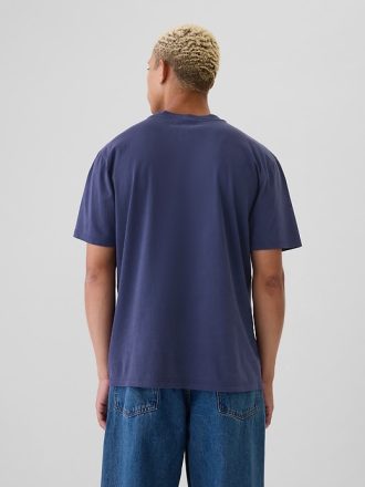 Team USA grafisk ficka T-shirt