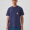 Team USA grafisk ficka T-shirt