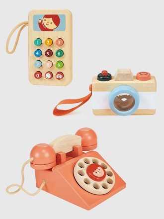 Tech Gadget Playset Telefoner och kamera Toddler Toy Bundle