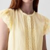 Texturerad Crinkle Crochet Mini Klänning