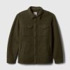 Texturerad Utility Shirt Jacka