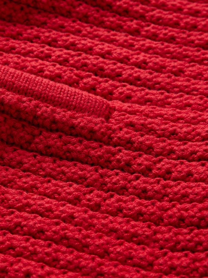 Texturerad tröjajacka