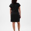 Tie-Knot Mini T-Shirt Klänning