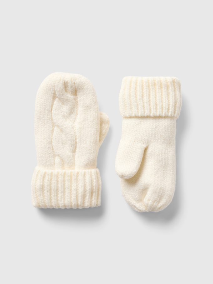 Toddler CashSoft kabelstickade vantar