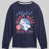 Toddler Frozen Olafs Warm Kramar Långärmad grafisk t-shirt