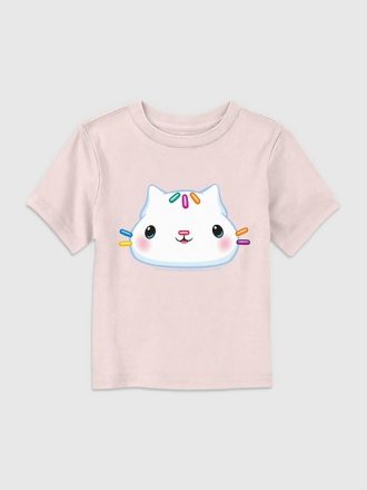 Toddler Gabbys Dollhouse Cakey Big Face Grafisk T-shirt