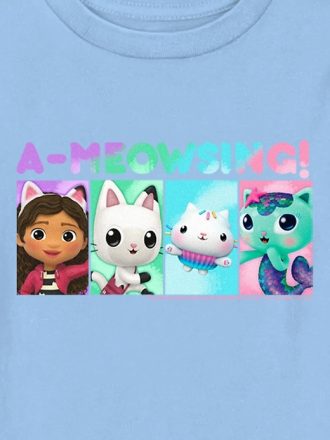 Toddler Gabbys Dollhouse En Meowsing Grafisk T-shirt