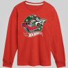 Toddler Hot Wheels Holiday Cars långärmad grafisk t-shirt