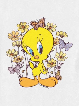 Toddler Looney Tunes Tweety blommig grafisk t-shirt