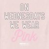 Toddler Mean Girls På onsdagar bär vi rosa grafisk t-shirt