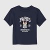 Toddler Minnie Mouse Paris grafisk t-shirt
