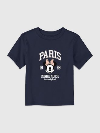 Toddler Minnie Mouse Paris grafisk t-shirt