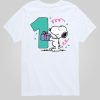 Toddler Peanuts 1:a födelsedag kortärmad grafisk t-shirt
