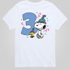 Toddler Peanuts 3:e födelsedag kortärmad grafisk t-shirt