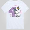 Toddler Peanuts 4th Birthday Kortärmad grafisk T-shirt