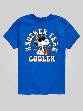 Toddler Peanuts Another Year Cooler kortärmad grafisk t-shirt