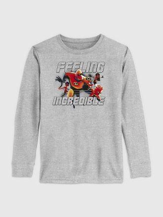 Toddler The Incredibles Feeling Incredible Grafisk långärmad T-shirt